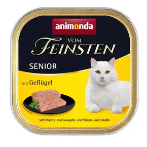 ANIMONDA Pastete SENIOR - Geflügel für ältere Katzen 100g